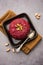 Beetroot halwaÂ or Halva is an Indian desserts tastes great when served chilled